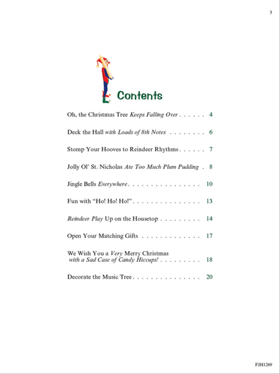 Fun & Games for Christmas Easy Piano scores gallery preview page 2
