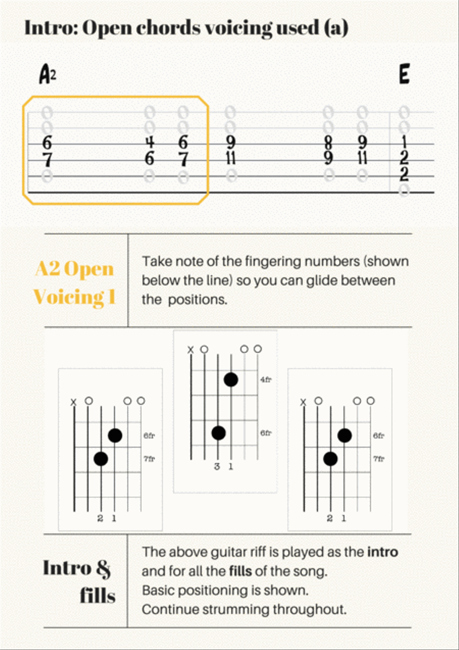 Genesis 1 - In the Beginning - Guitar Pro Chords Guitar Tablature scores gallery preview page 2