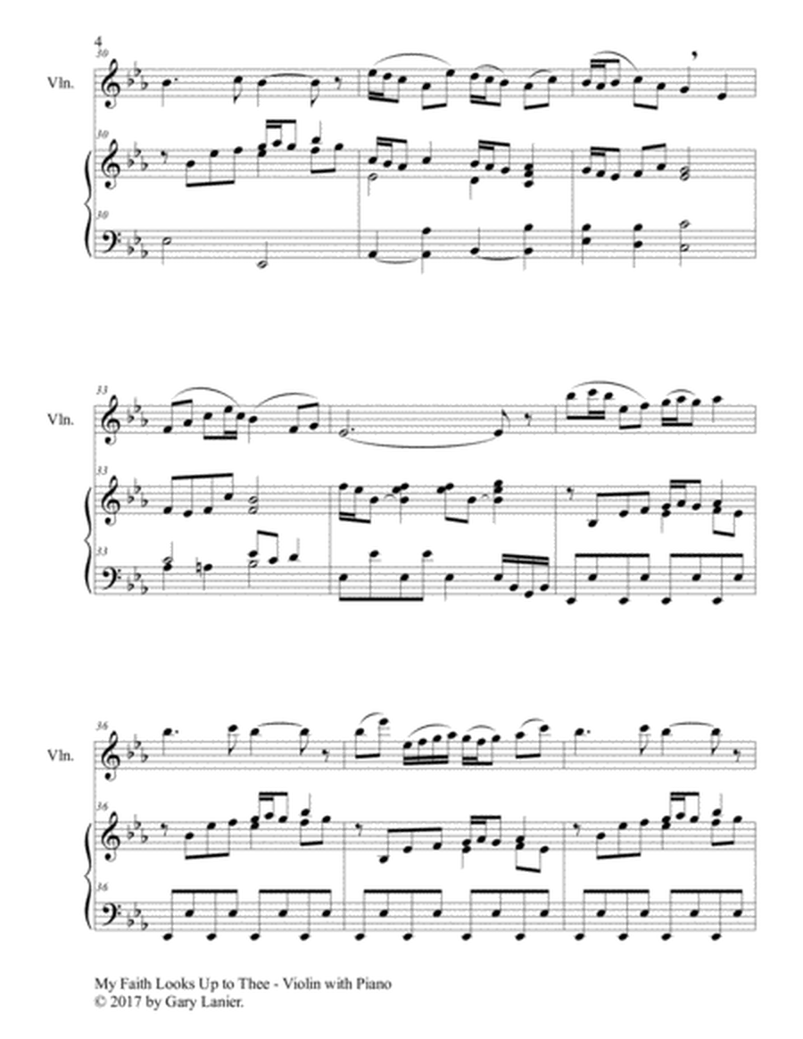3 Hymns of Faith, Blessing & Praise (For Violin & Piano with Score/Parts) image number null