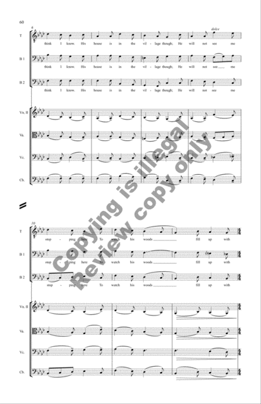 Frostiana (Score) Choir scores gallery preview page 20