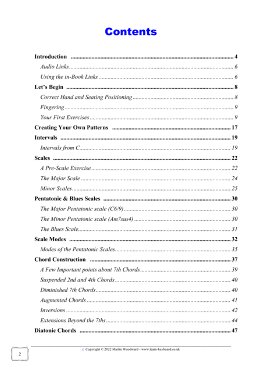Learn Keyboard / Piano Improvisation one note at a time from scratch SPECIAL EDITION Easy Piano scores gallery preview page 4