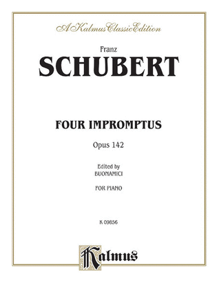 Book cover for Four Impromptus, Op. 142