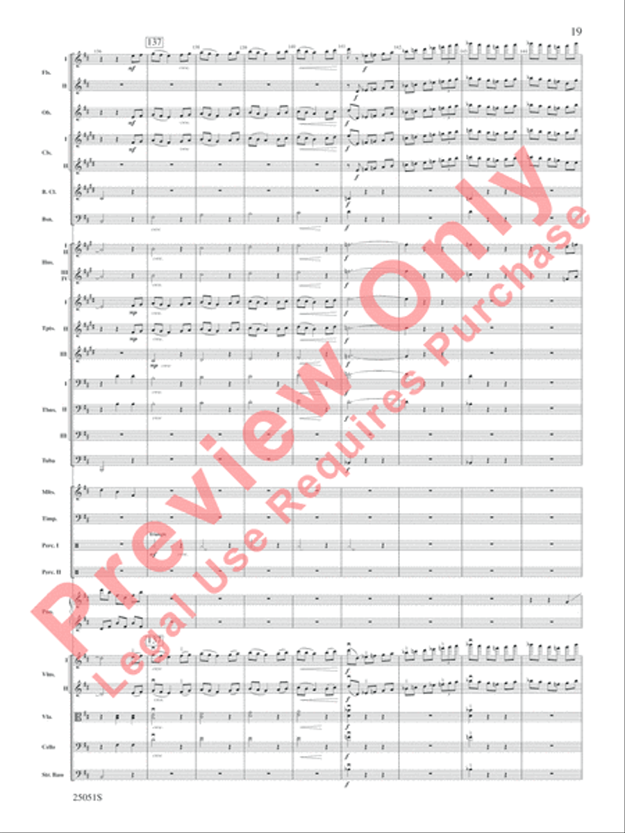 Concert Suite from Harry Potter and the Goblet of Fire Concert Band scores gallery preview page 20