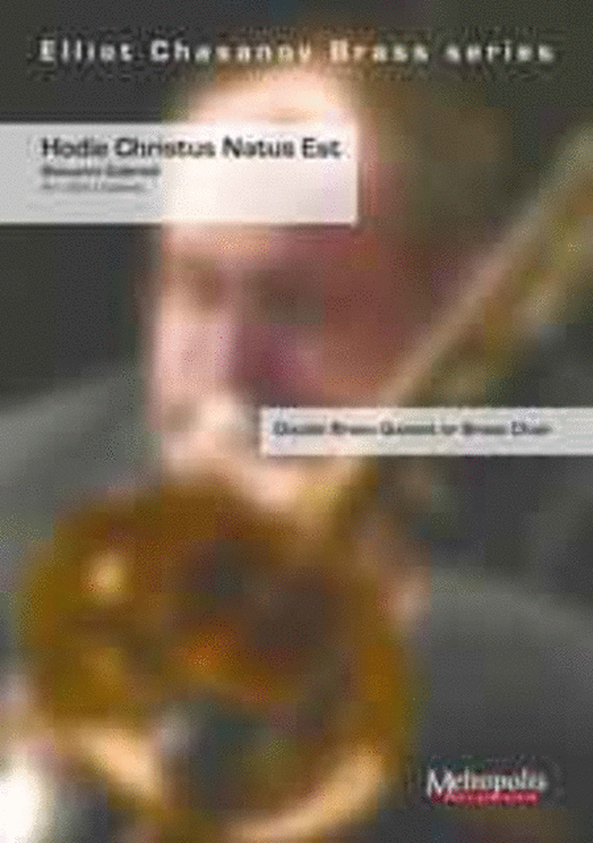 Hodie Christus Natus Est for Brass Ensemble