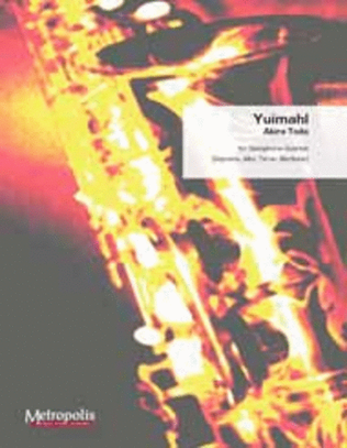 Book cover for Yuimahl for Saxophone Quartet