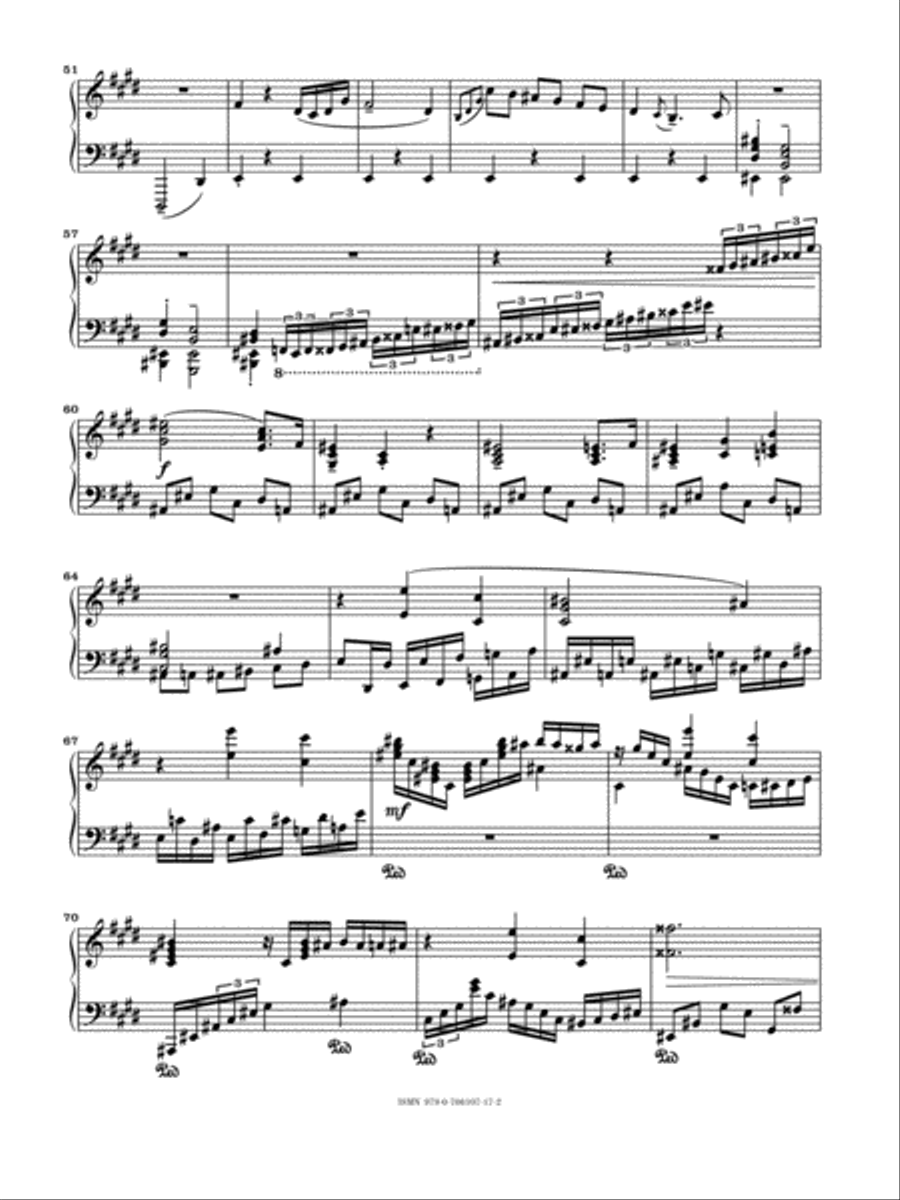Ian Ring - Opus Arcana - 7 - Chariot Piano Solo scores gallery preview page 5