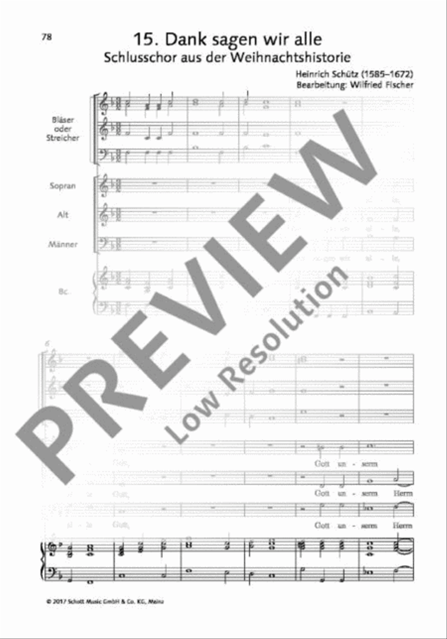 Dank sagen wir alle Mixed Choir scores gallery preview page 2