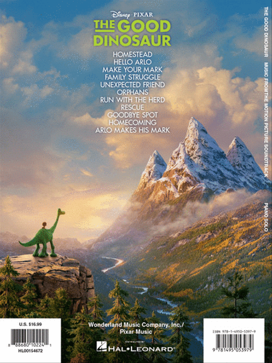 The Good Dinosaur Piano Solo scores gallery preview page 6
