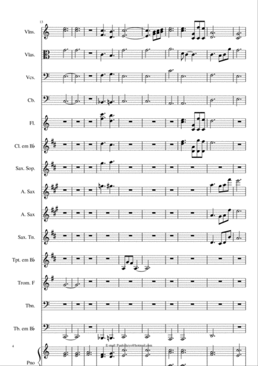 I Survived Small Ensemble scores gallery preview page 4