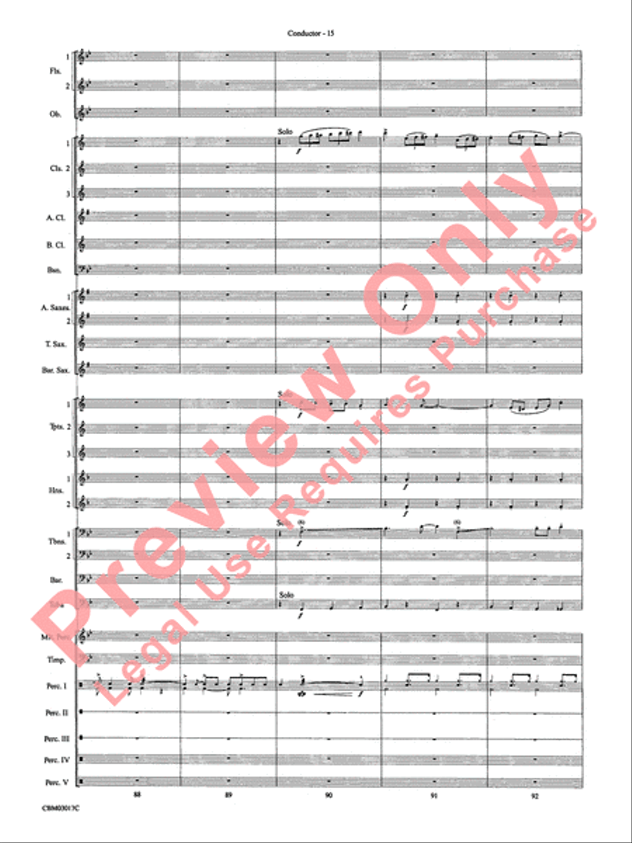 Happy Birthday Around the World Concert Band scores gallery preview page 18