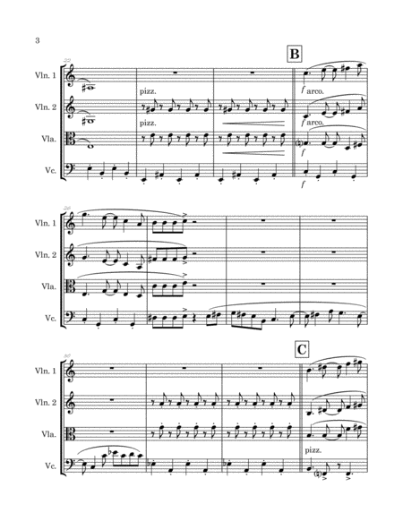 Theme From The Simpsons by Danny Elfman String Quartet - Digital Sheet Music