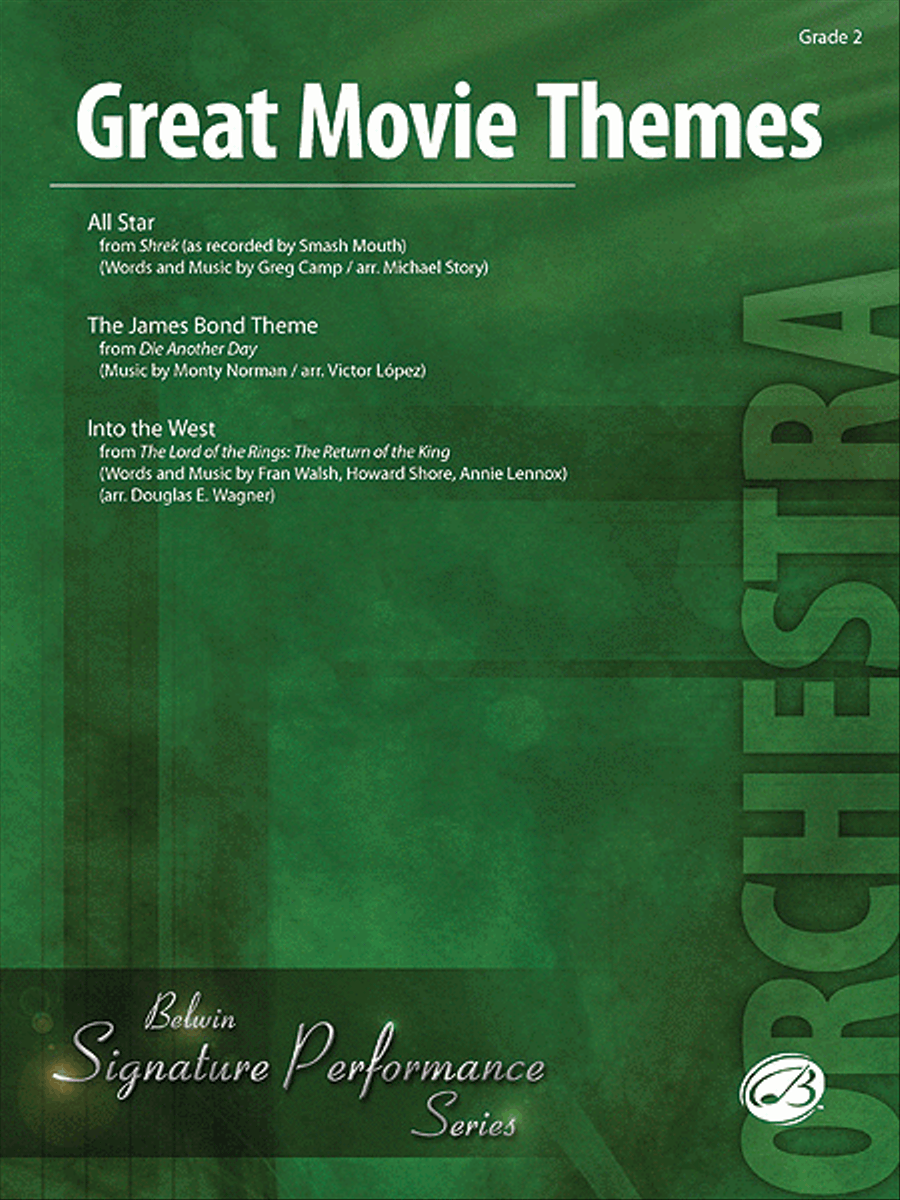 Great Movie Themes Great Movie Themes String Orchestra scores gallery preview page 1