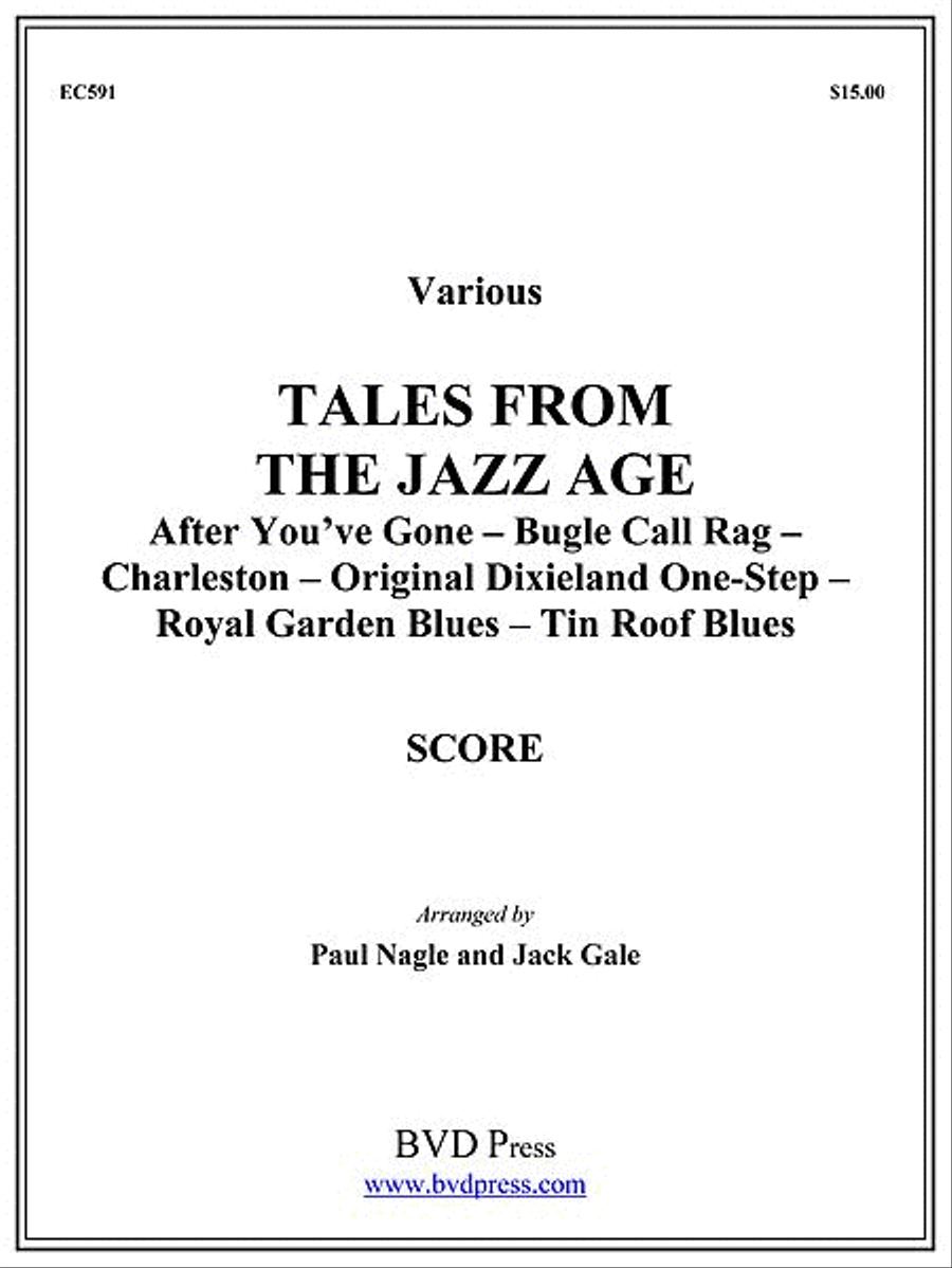 Tales from the Jazz Age Tales from the Jazz Age Brass Quintet scores gallery preview page 1