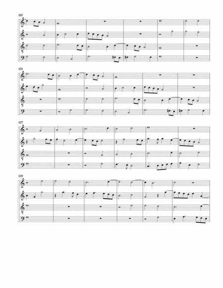 Ave Maria ... virgo serena (arrangement for 4 recorders)