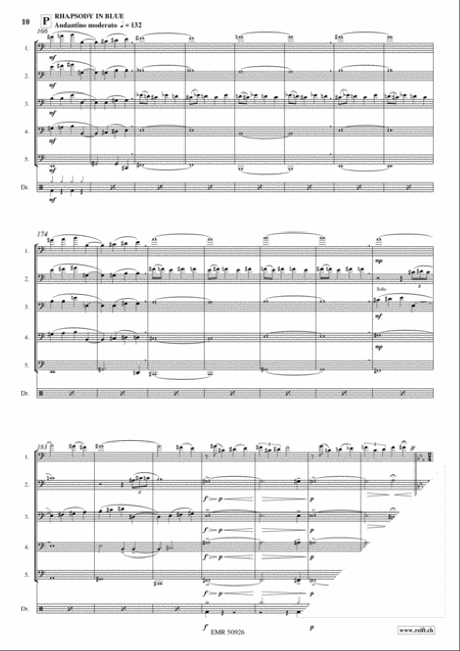Wonderful Gershwin Wonderful Gershwin Trombone scores gallery preview page 8