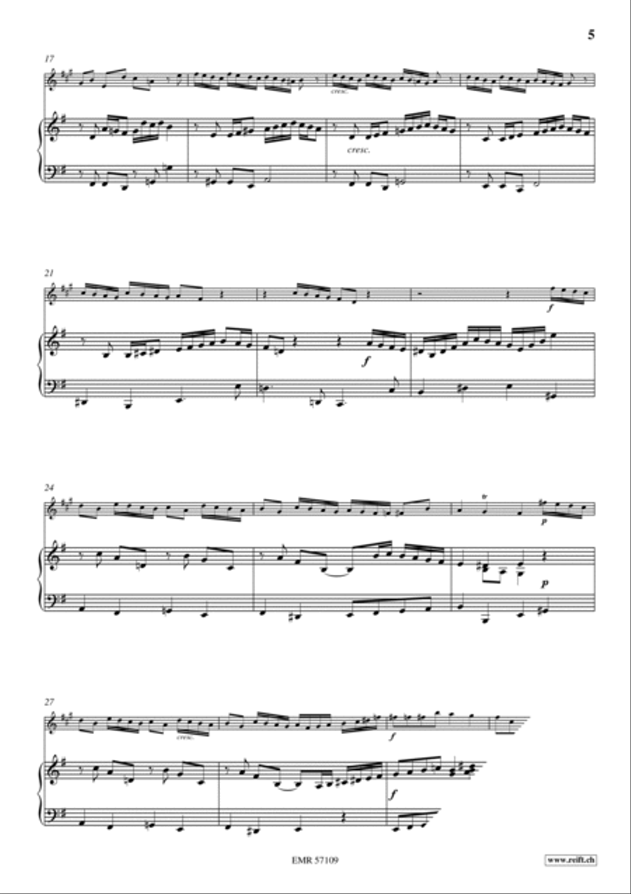 Sonata No. 2 Sonata No. 2 Tenor Saxophone scores gallery preview page 6