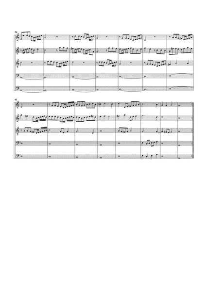 Paduan no.1 SSWV 39 (arrangement for 5 recorders)
