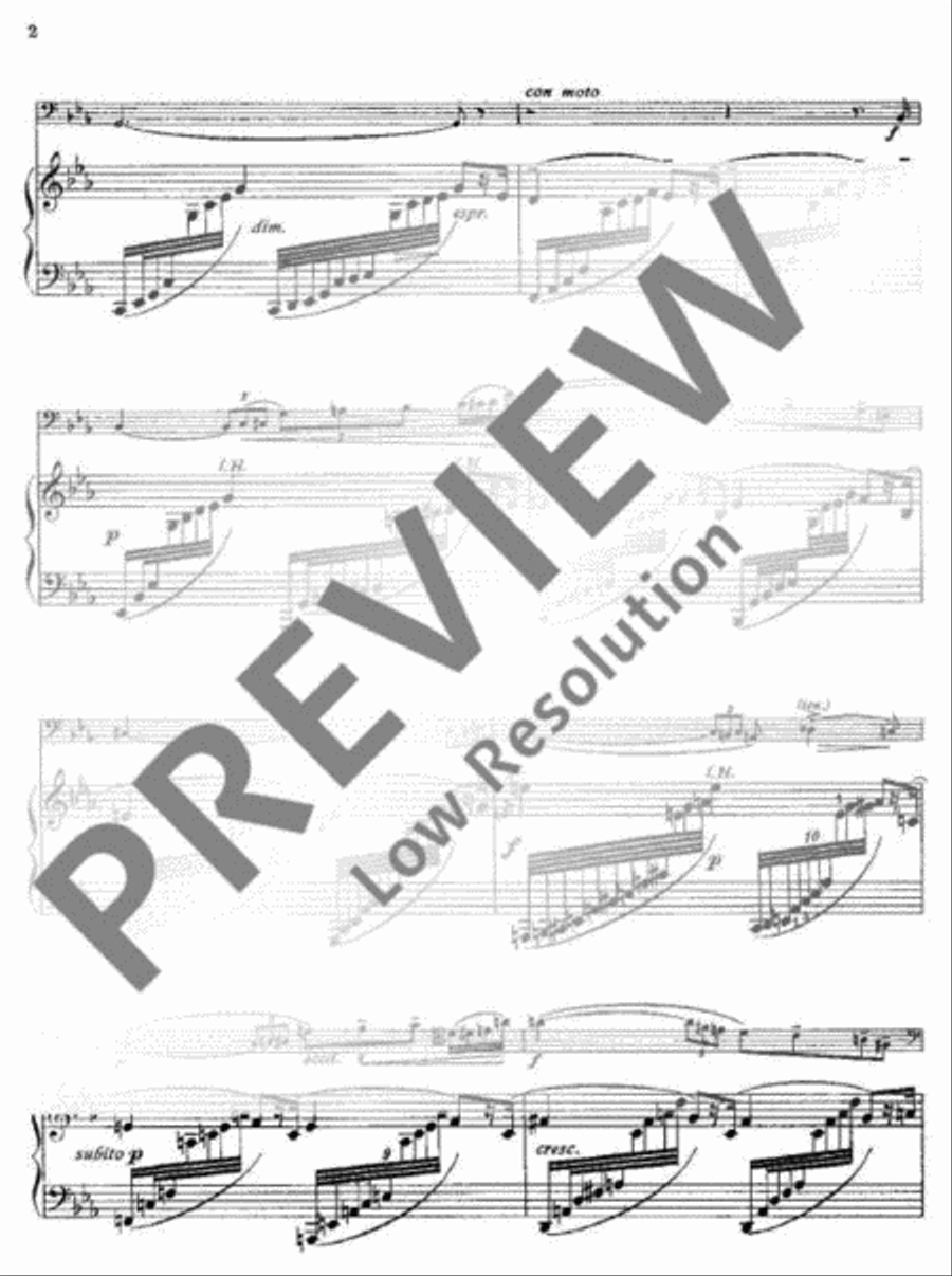 Ode Bassoon Solo scores gallery preview page 5