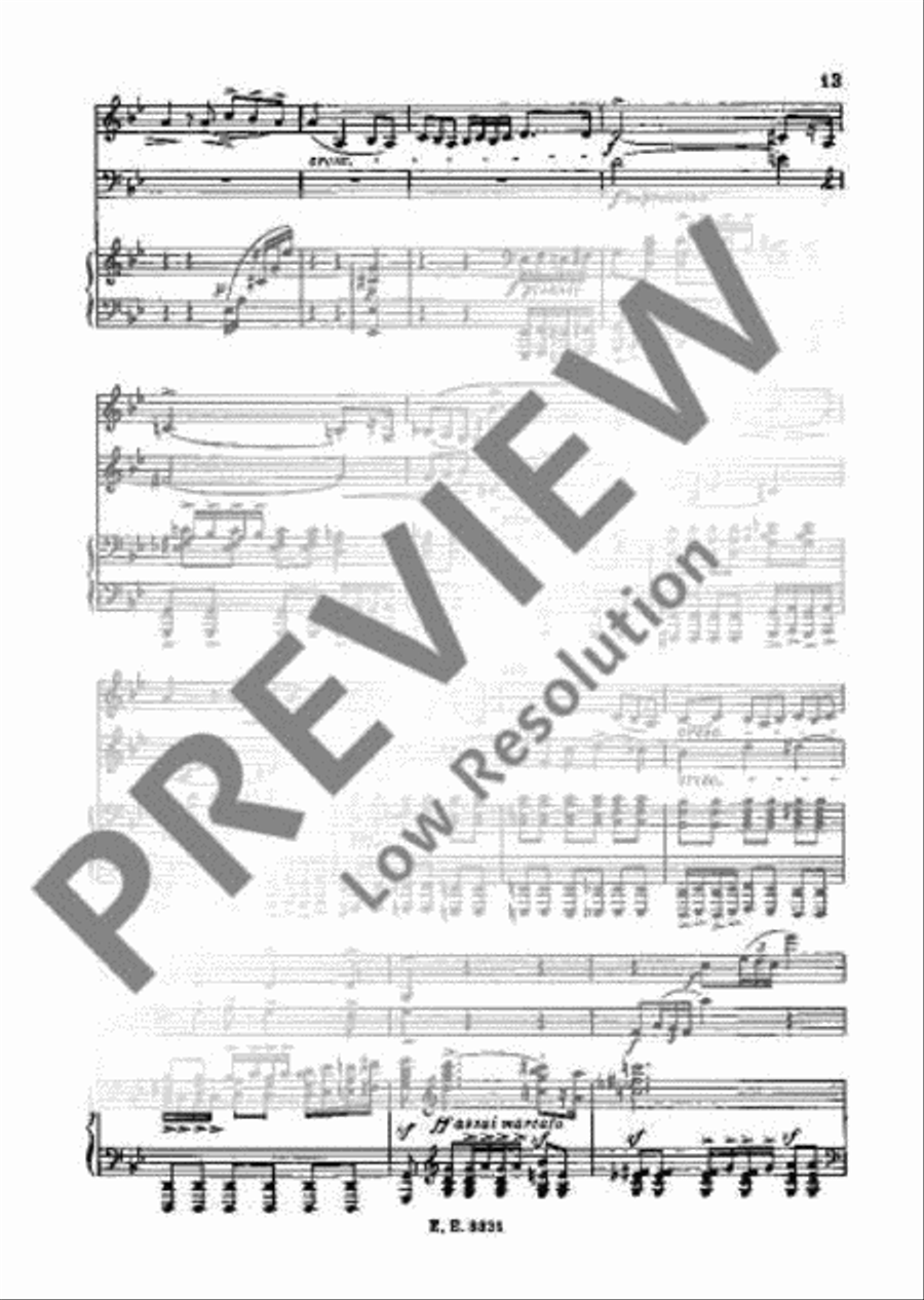 Piano Trio G minor Piano Trio scores gallery preview page 18