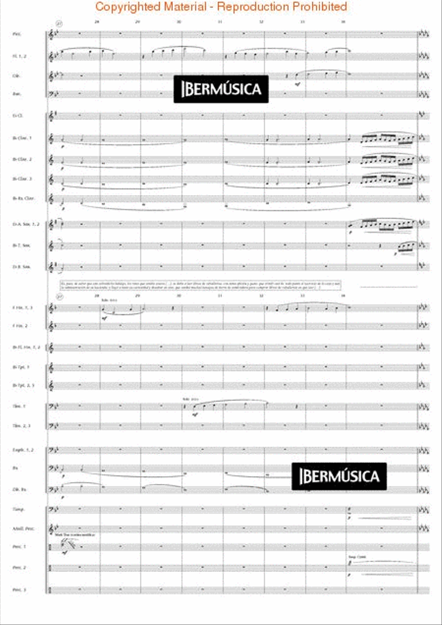 El Quijote Concert Band scores gallery preview page 5
