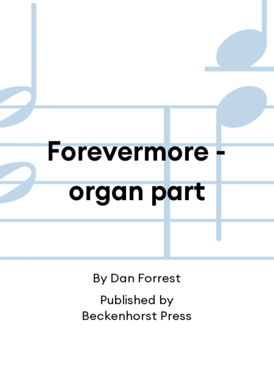 Forevermore - organ part