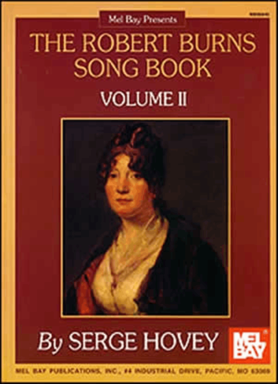 The Robert Burns Song Book Volume II by Robert Burns Voice - Sheet Music