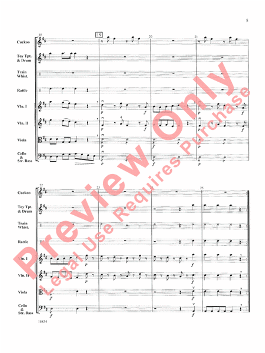 Toy Symphony String Orchestra scores gallery preview page 6