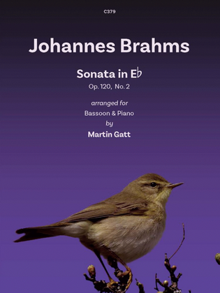 Sonata in E flat, Op. 120 No. 2: arr. Bassoon & Piano