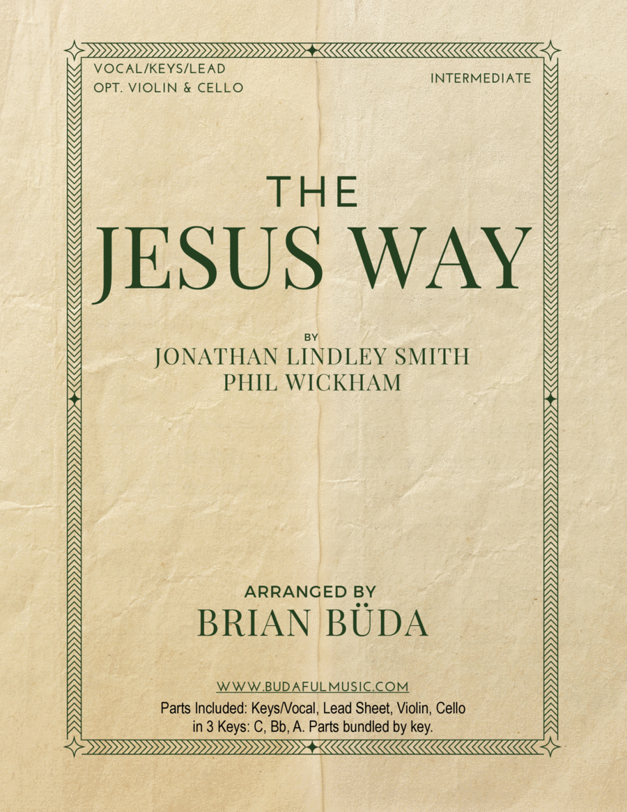 The Jesus Way The Jesus Way Piano, Vocal, Guitar scores gallery preview page 1