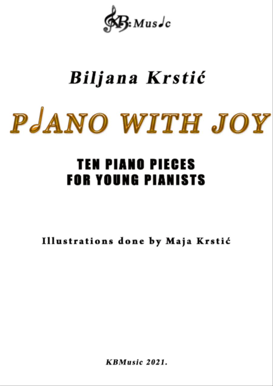 Piano with Joy - Ten piano pieces for young pianists Piano Method scores gallery preview page 2