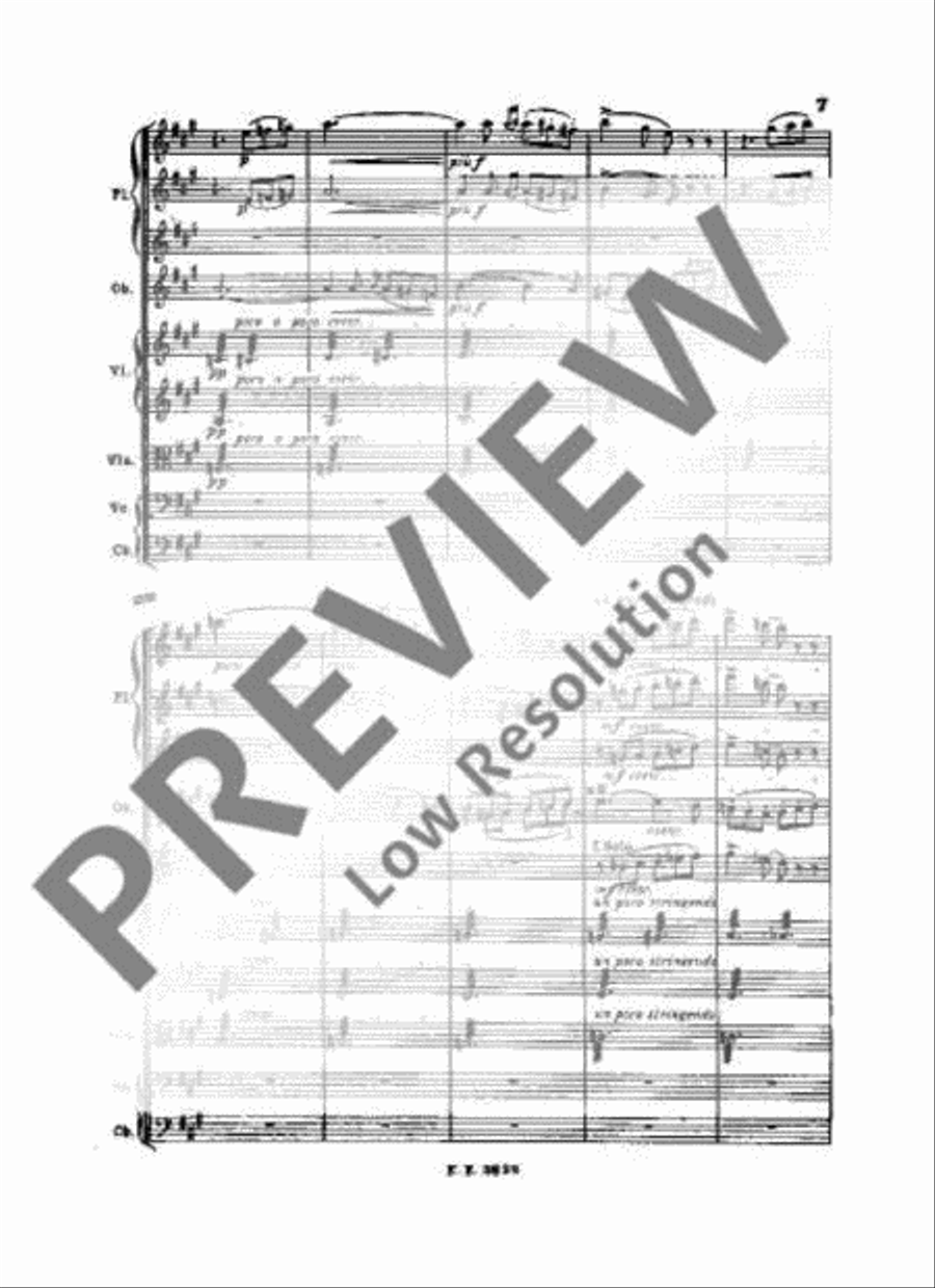 Capriccio Italien Orchestra scores gallery preview page 16