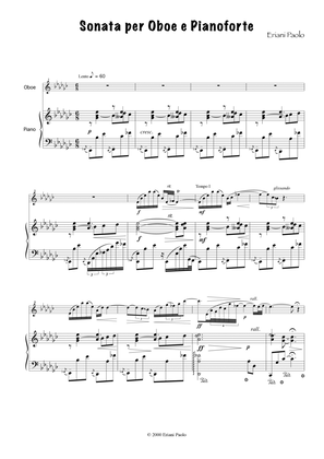 Sonata per Oboe e Pianoforte