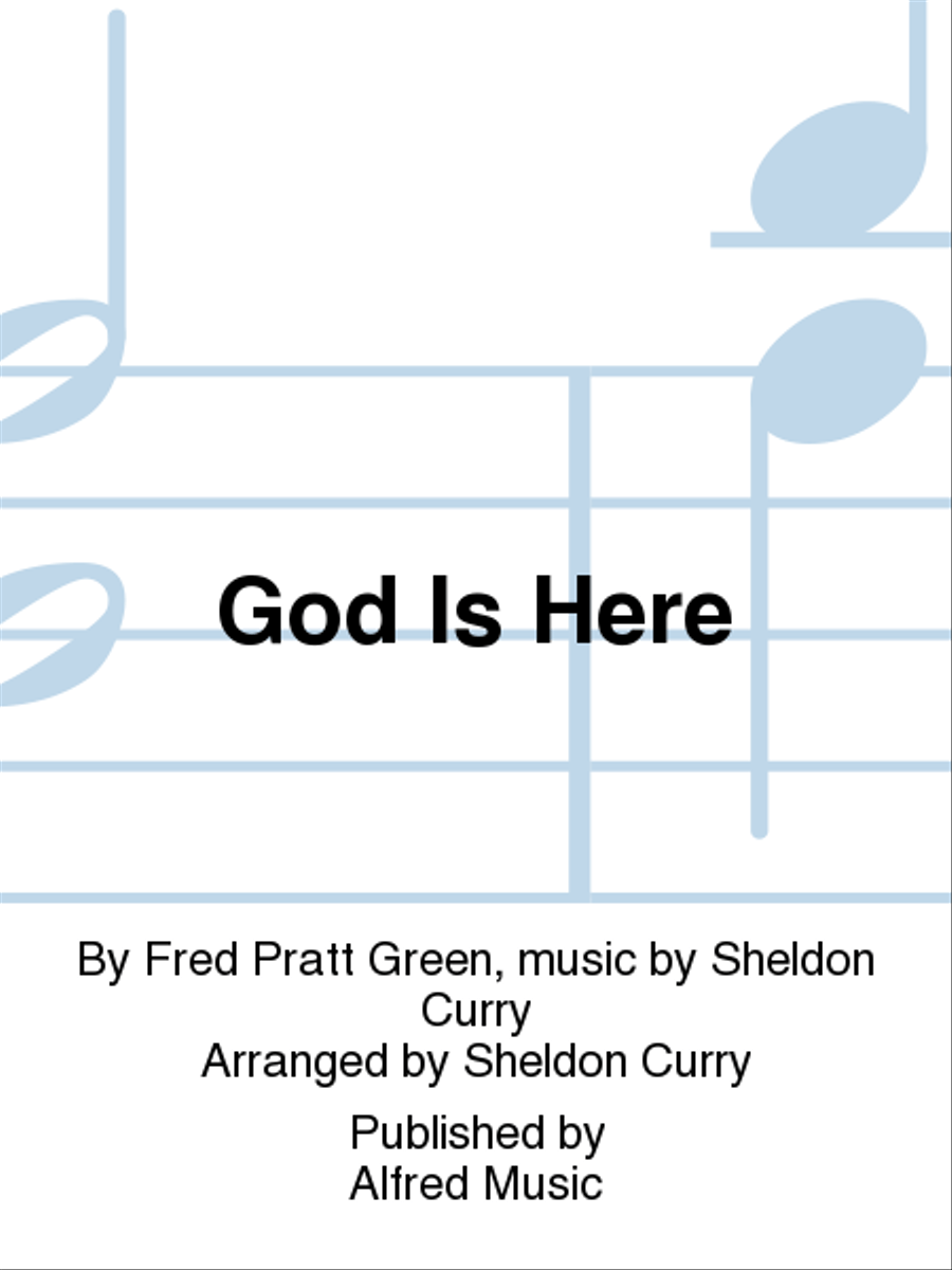 God Is Here Choir scores gallery preview page 1