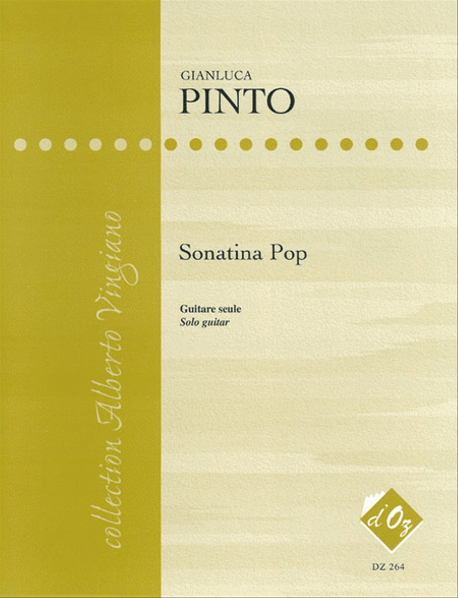 Sonatina Pop by Gianluca Pinto Electric Guitar - Sheet Music