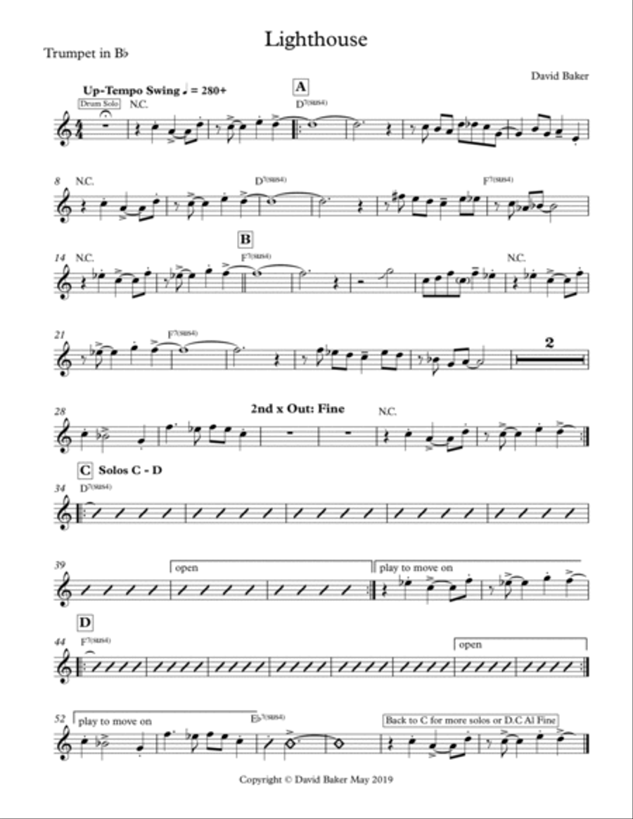 Lighthouse Jazz Ensemble scores gallery preview page 5