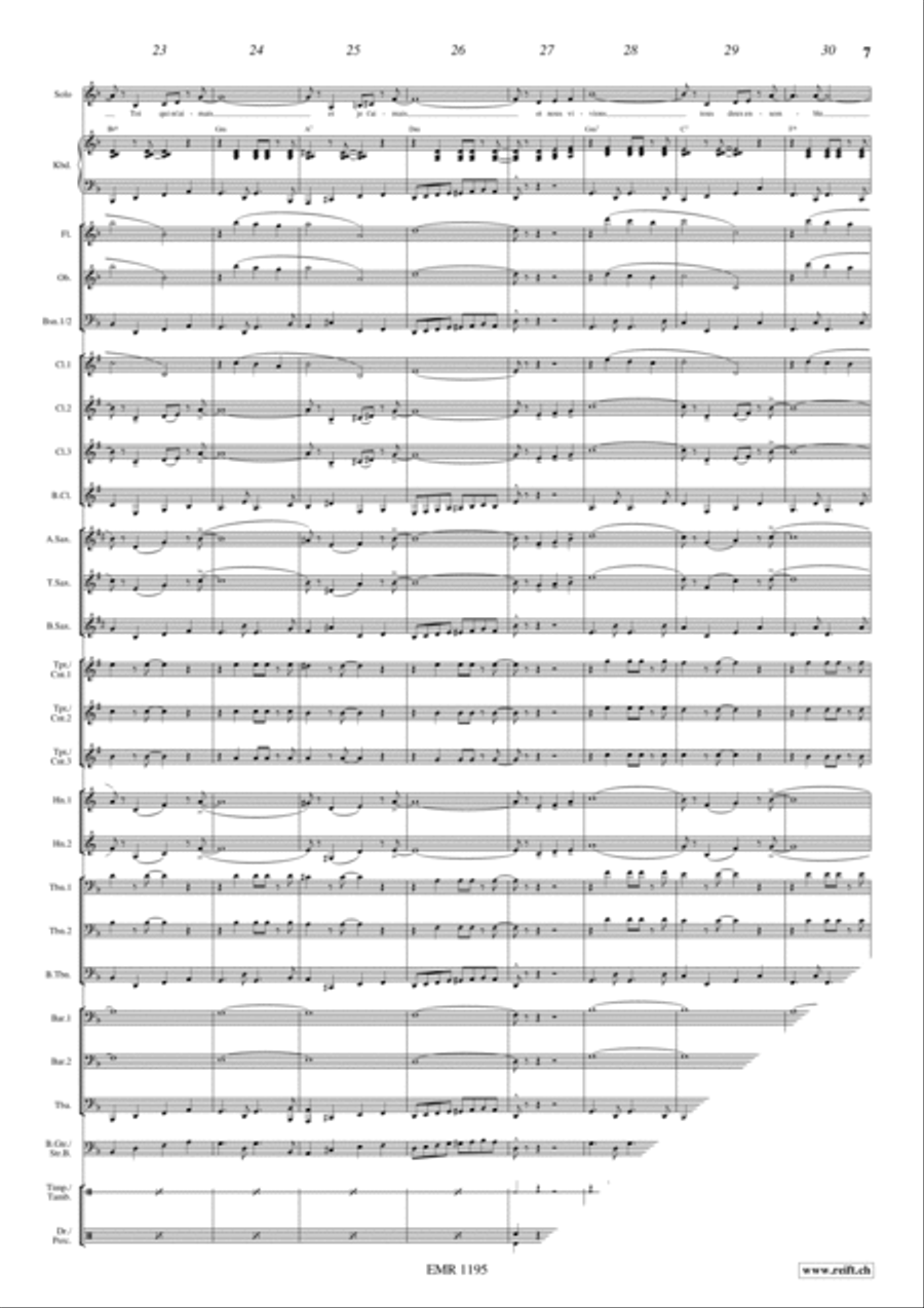 Autumn Leaves Concert Band scores gallery preview page 9