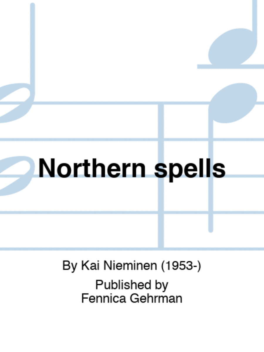 Northern spells Guitar scores gallery preview page 1