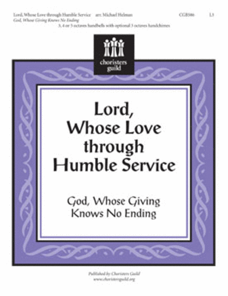 Lord, Whose Love Through Humble Service image number null