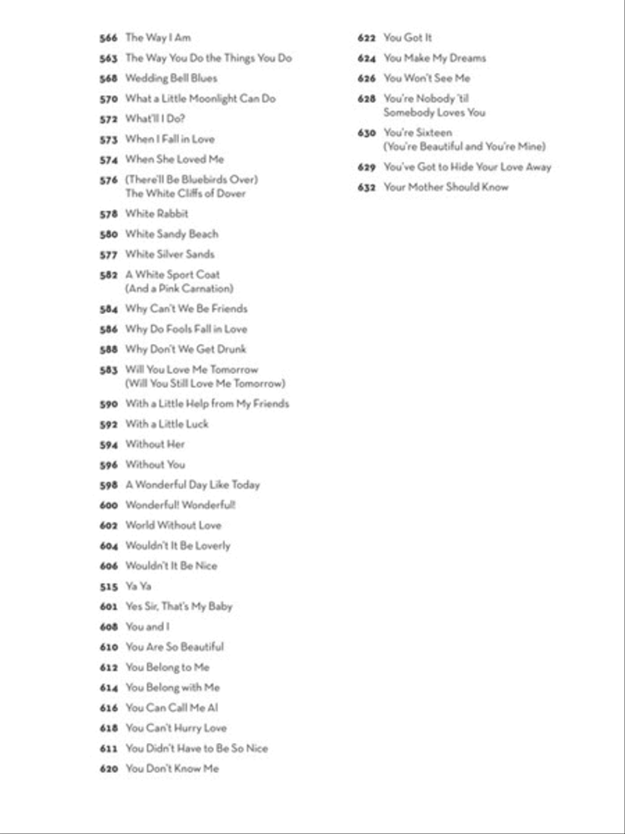 The Ultimate Ukulele Fake Book Piano scores gallery preview page 7