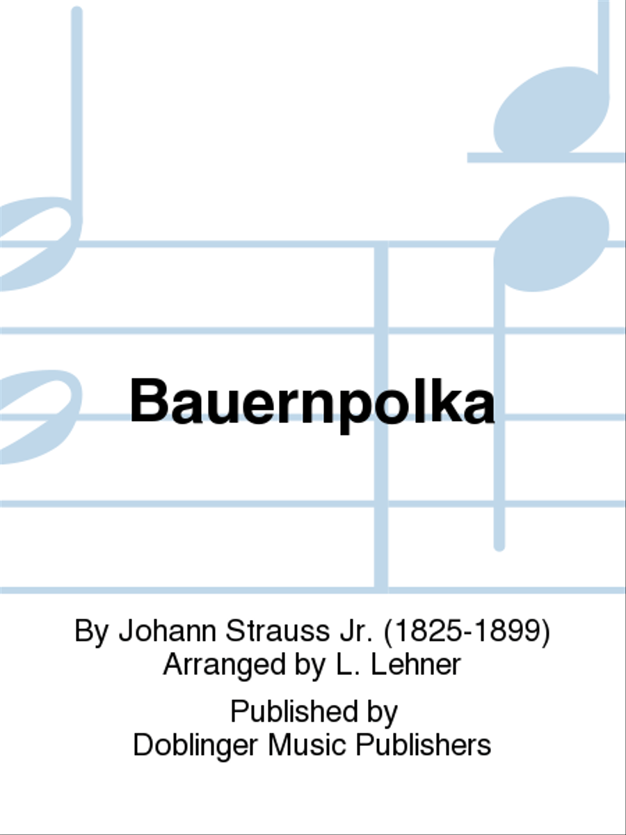 Bauernpolka Choir scores gallery preview page 1