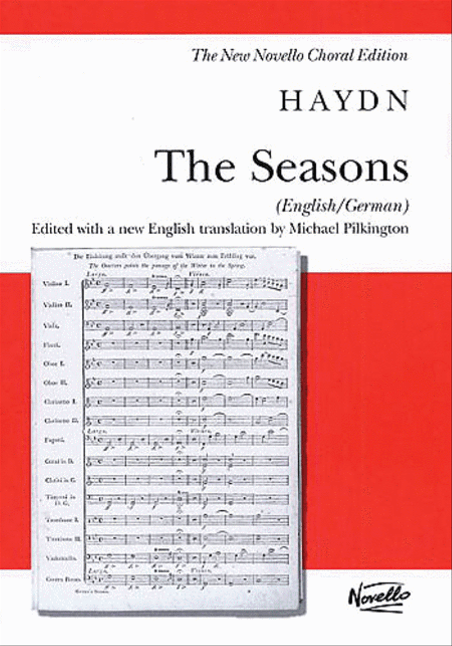 The Seasons (New Edition – English/German) 4-Part scores gallery preview page 1