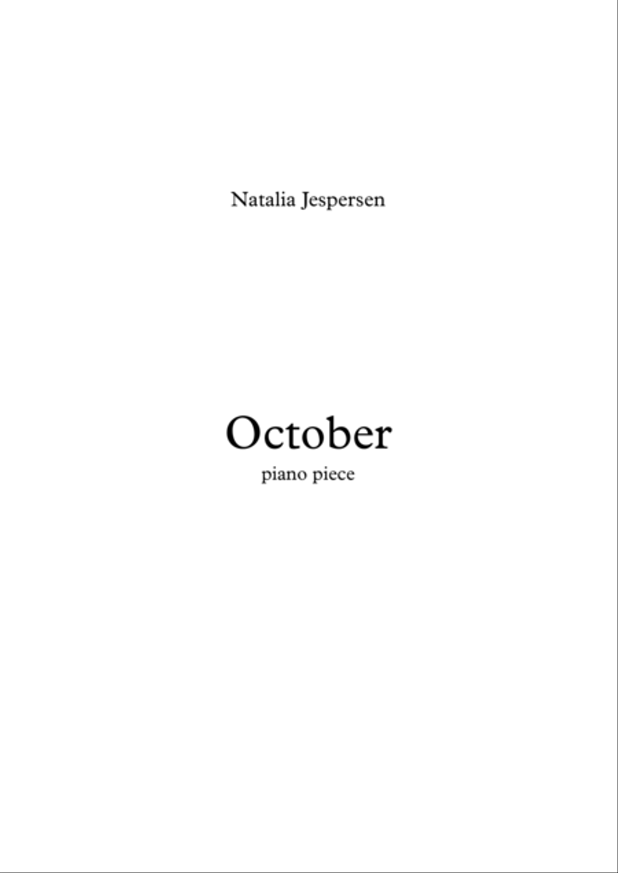 October