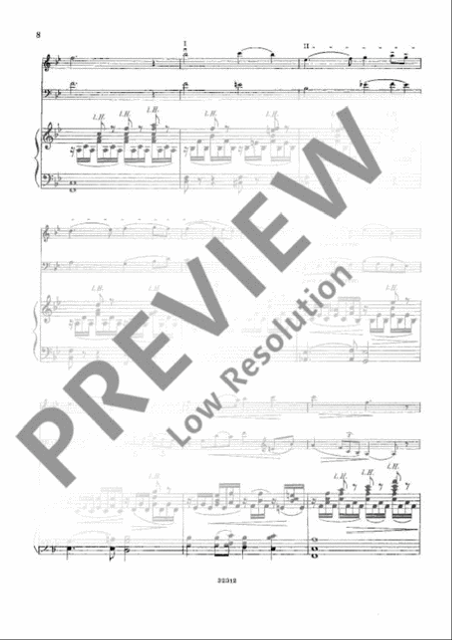 Intermezzo Piano Trio scores gallery preview page 9