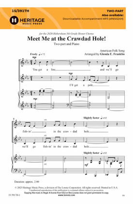 Meet Me at the Crawdad Hole!