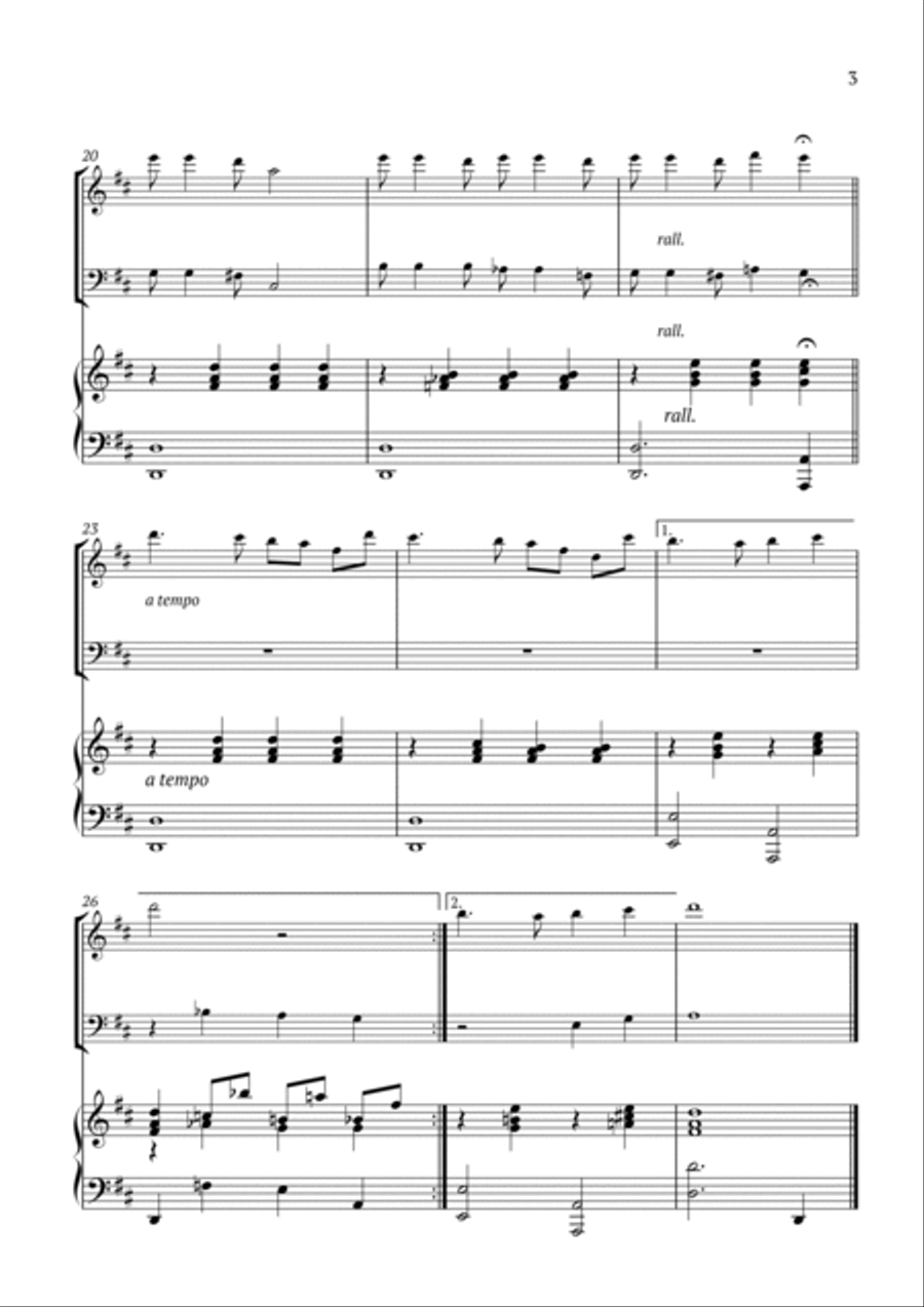 La Vie En Rose Woodwind Duet scores gallery preview page 3