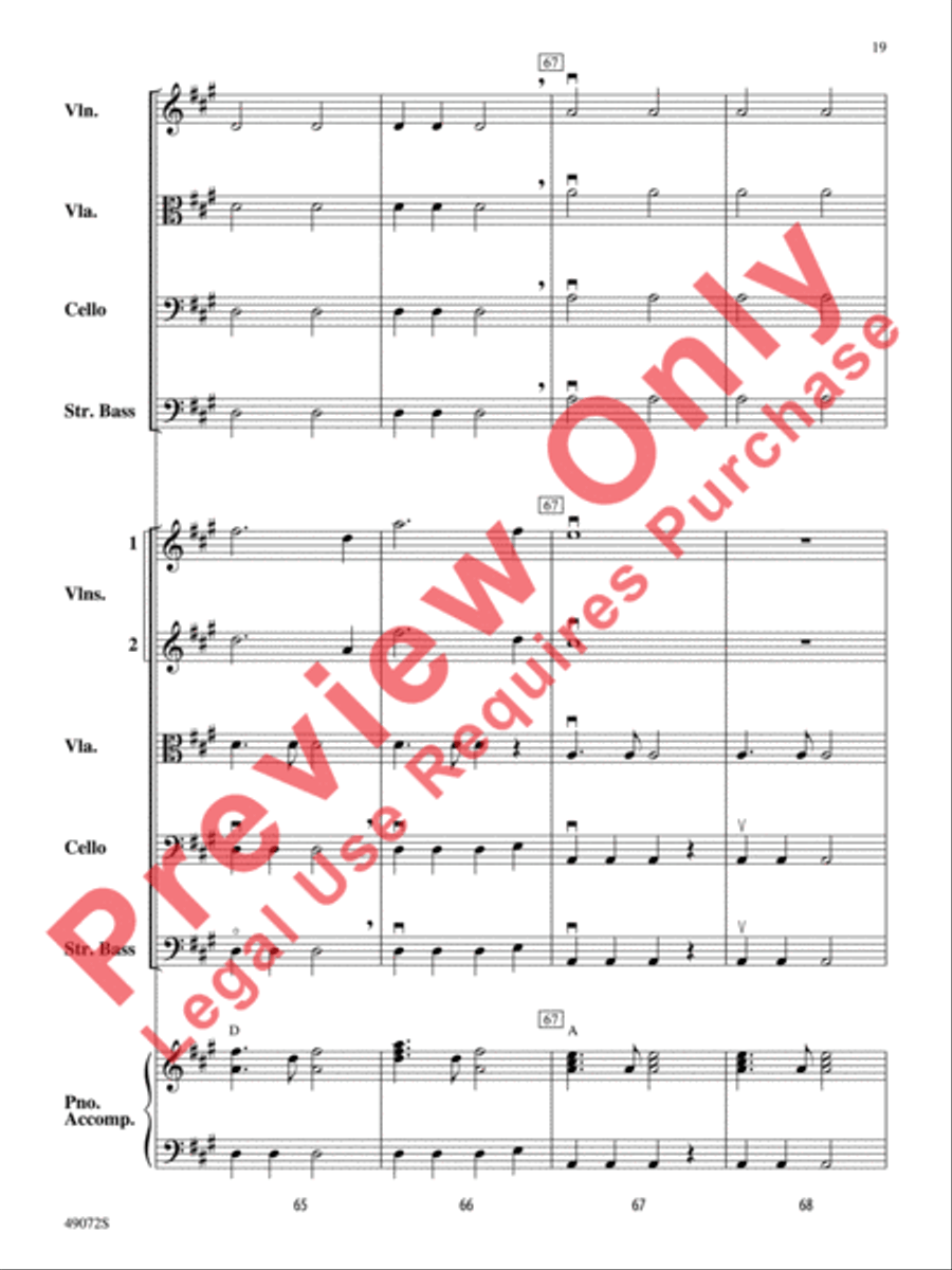 Arizona Sun String Orchestra scores gallery preview page 20