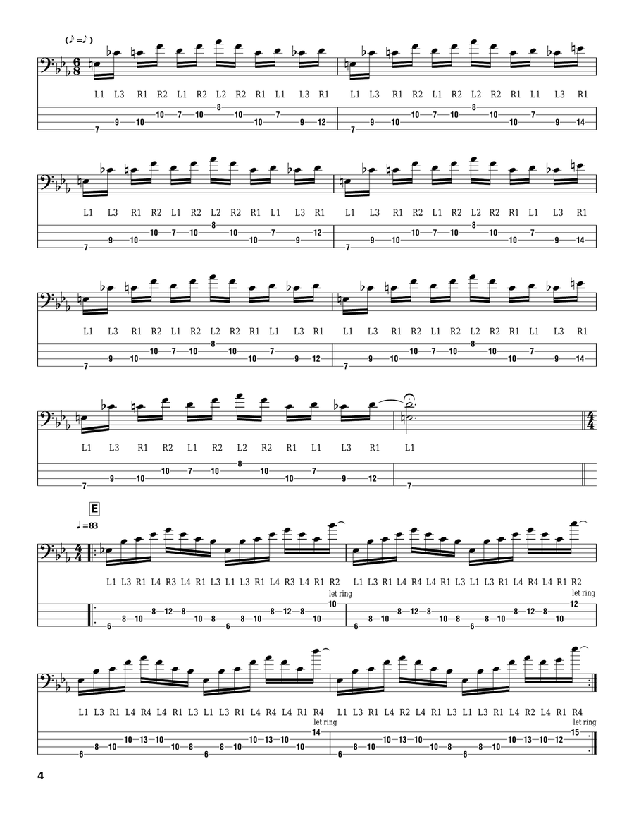 A Show Of Hands Electric Guitar scores gallery preview page 4
