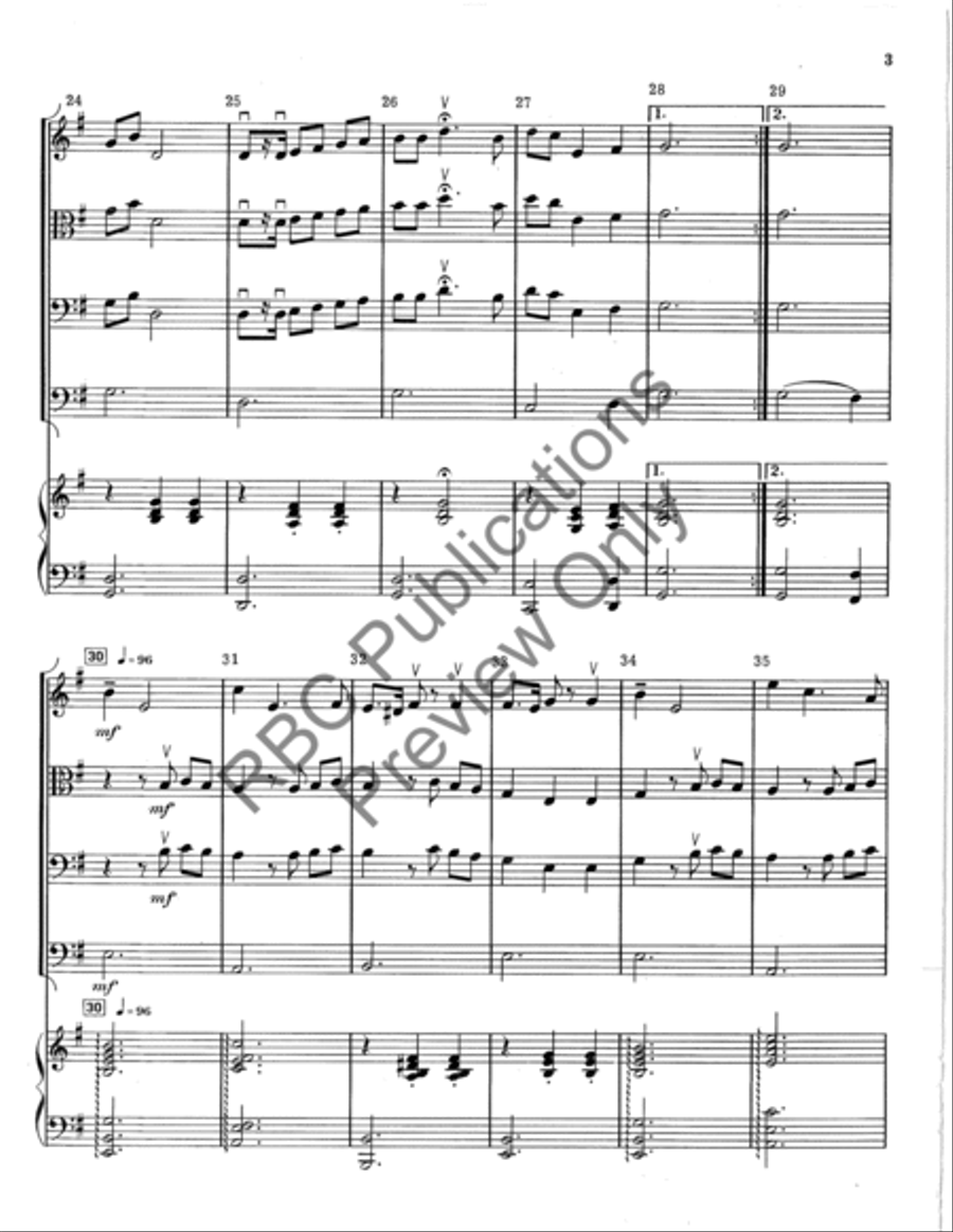 Two Polish Dances (Score) String Orchestra scores gallery preview page 4