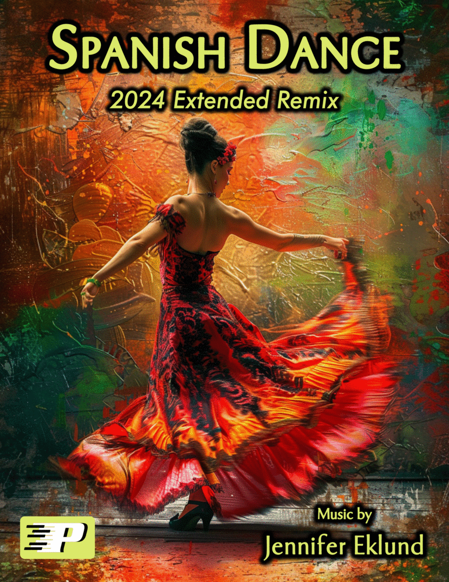 Spanish Dance (2024 Extended Remix) Easy Piano scores gallery preview page 1