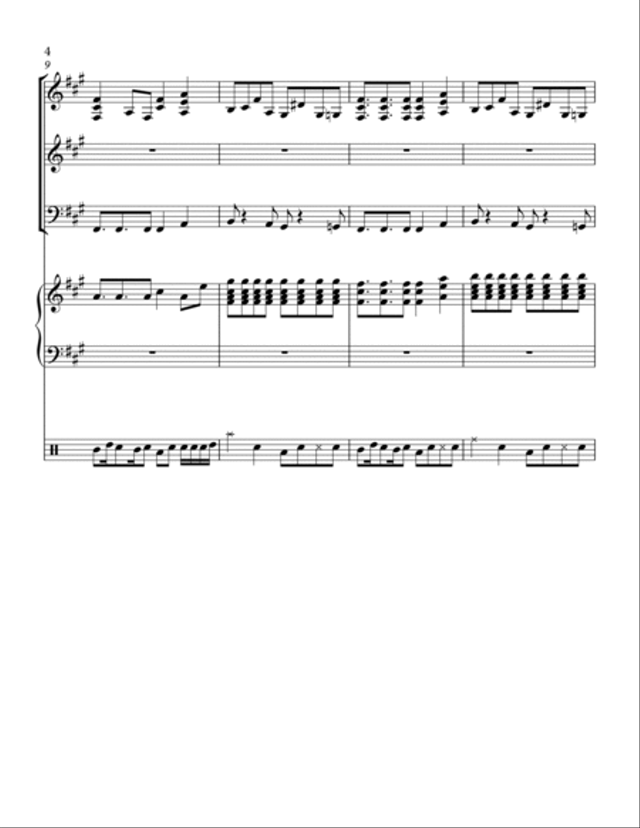 Opus 59 - I spy classically Small Ensemble scores gallery preview page 4